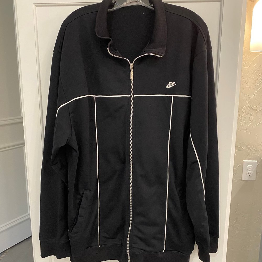 Nike zip front jacket